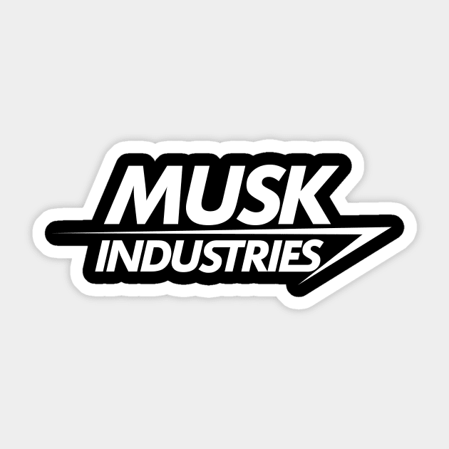 Musk Industries Sticker by baybayin